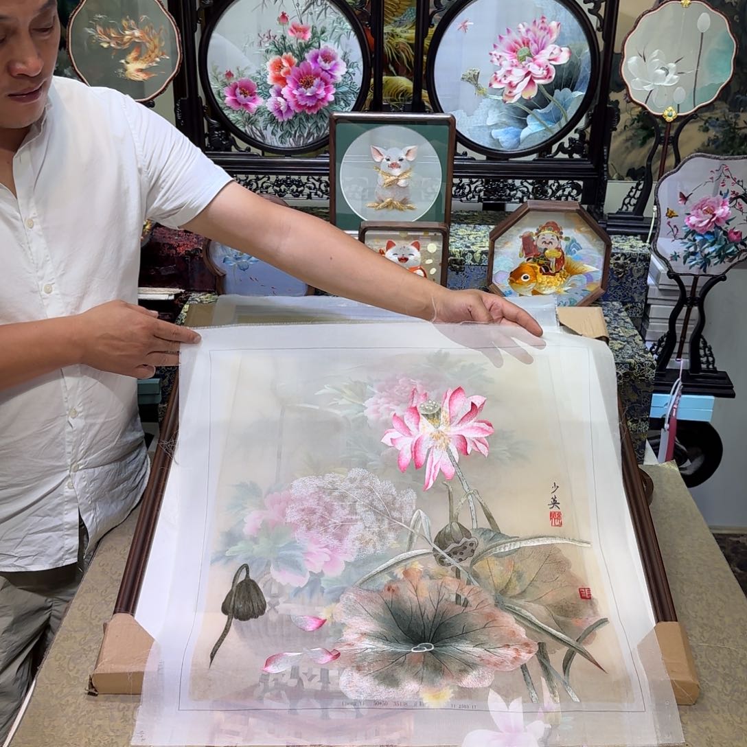 刺绣刺绣工艺精湛独特设计理念