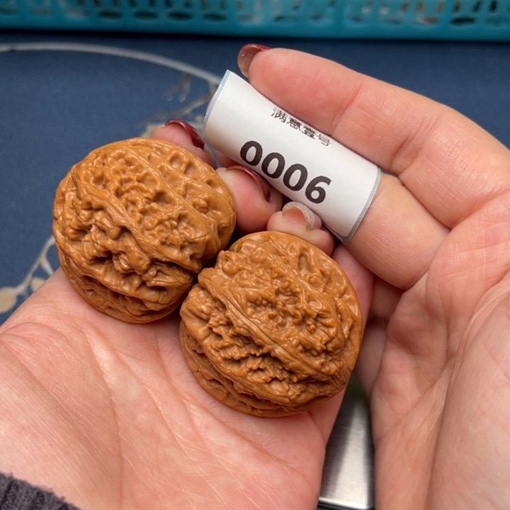 文玩核桃把件粗筋40