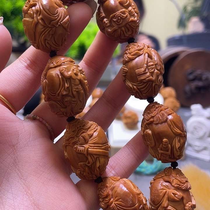 孟***魂吊坠橄榄核橄榄核雕