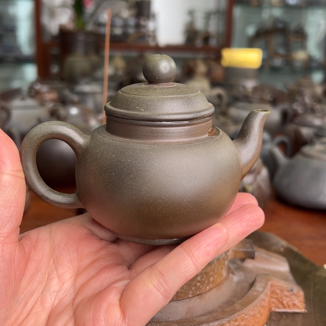 贵台龙窑柴烧茶壶A08