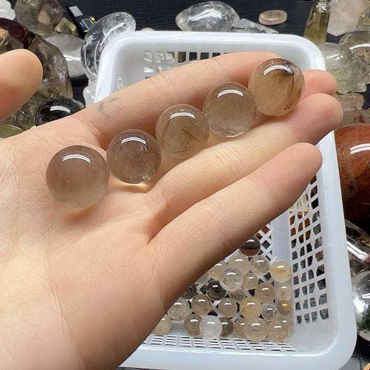 珠宝半成品未镶嵌水晶70水晶