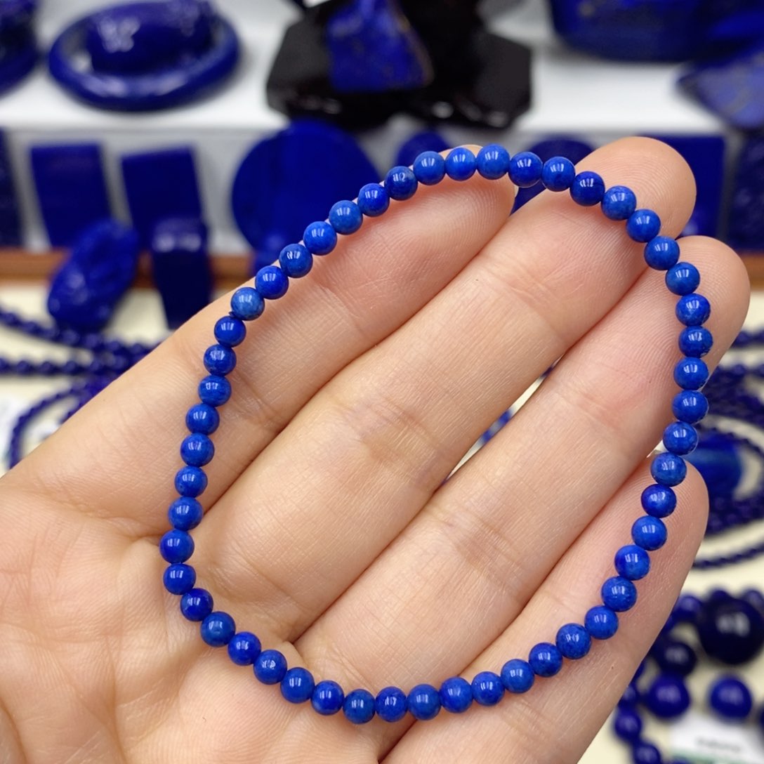 青金石手链未镶嵌