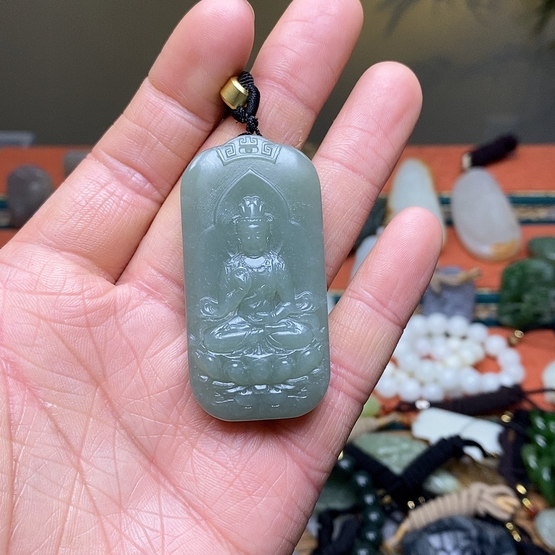 和田玉珠宝半成品未镶嵌