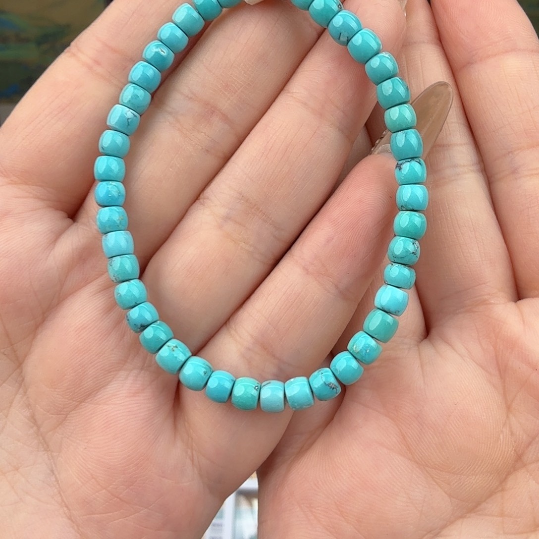 Z***乐绿松石未镶嵌珠宝奇石