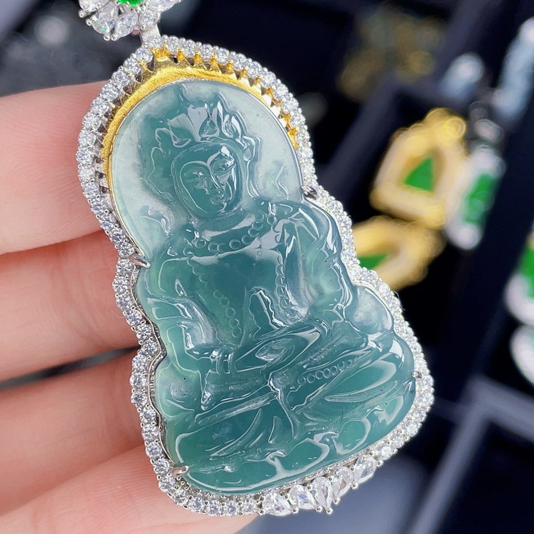 翡翠吊坠(不含链)未镶嵌