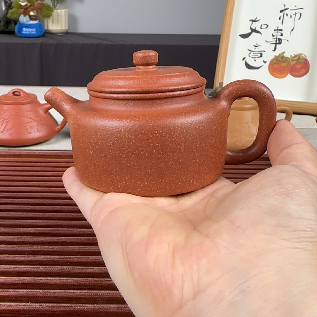 茶壶紫砂微瑕德钟