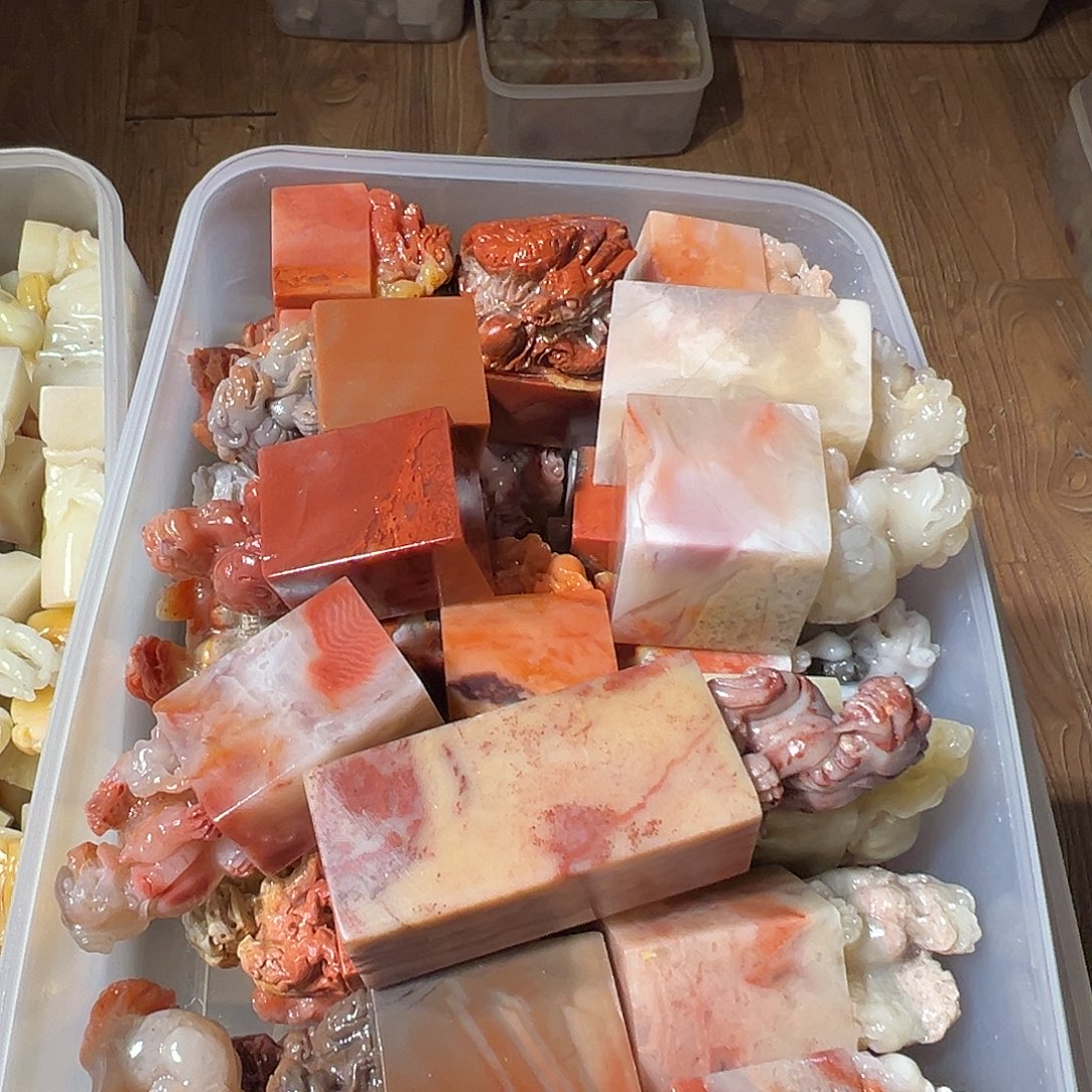 寿山石寿山石批发随机发3个