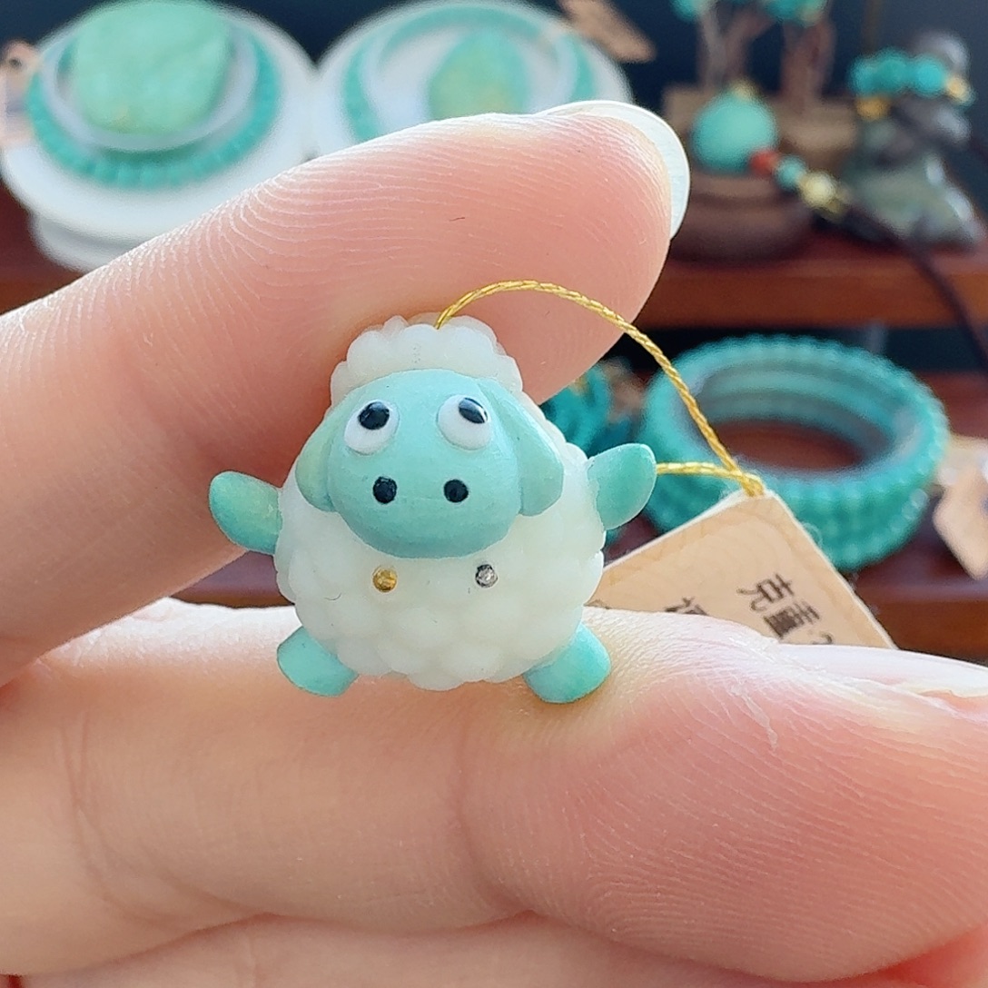 绿松石未镶嵌珠宝半成品