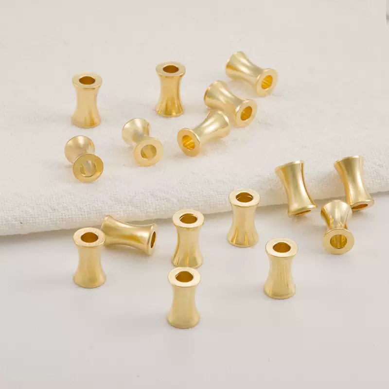 【新号福利】竹节散珠，百搭配件拍整串送隔珠和竹叶s