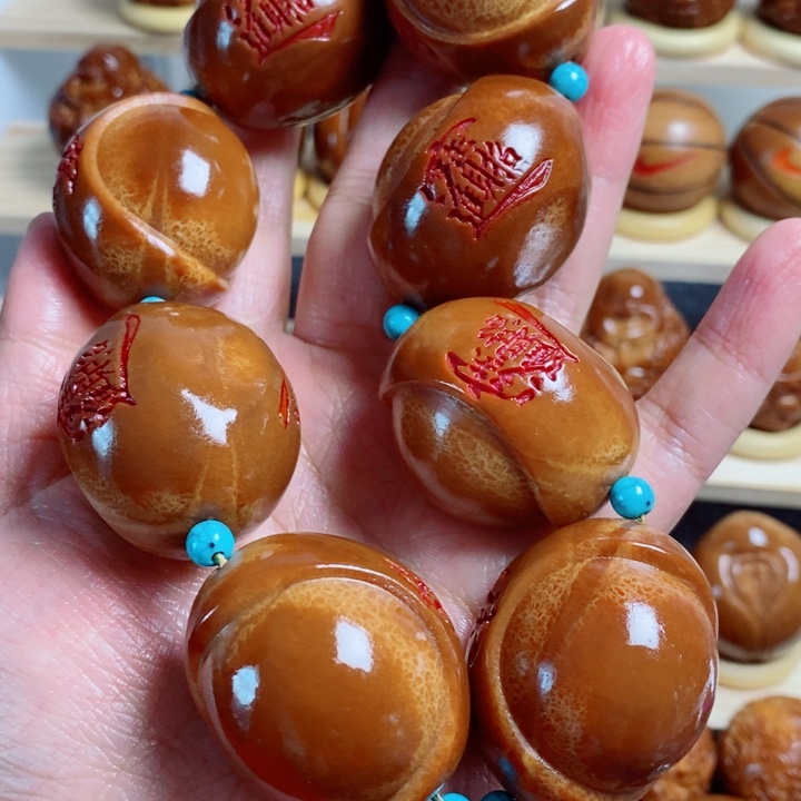 吊坠橄榄核巴西进口大橄榄元宝