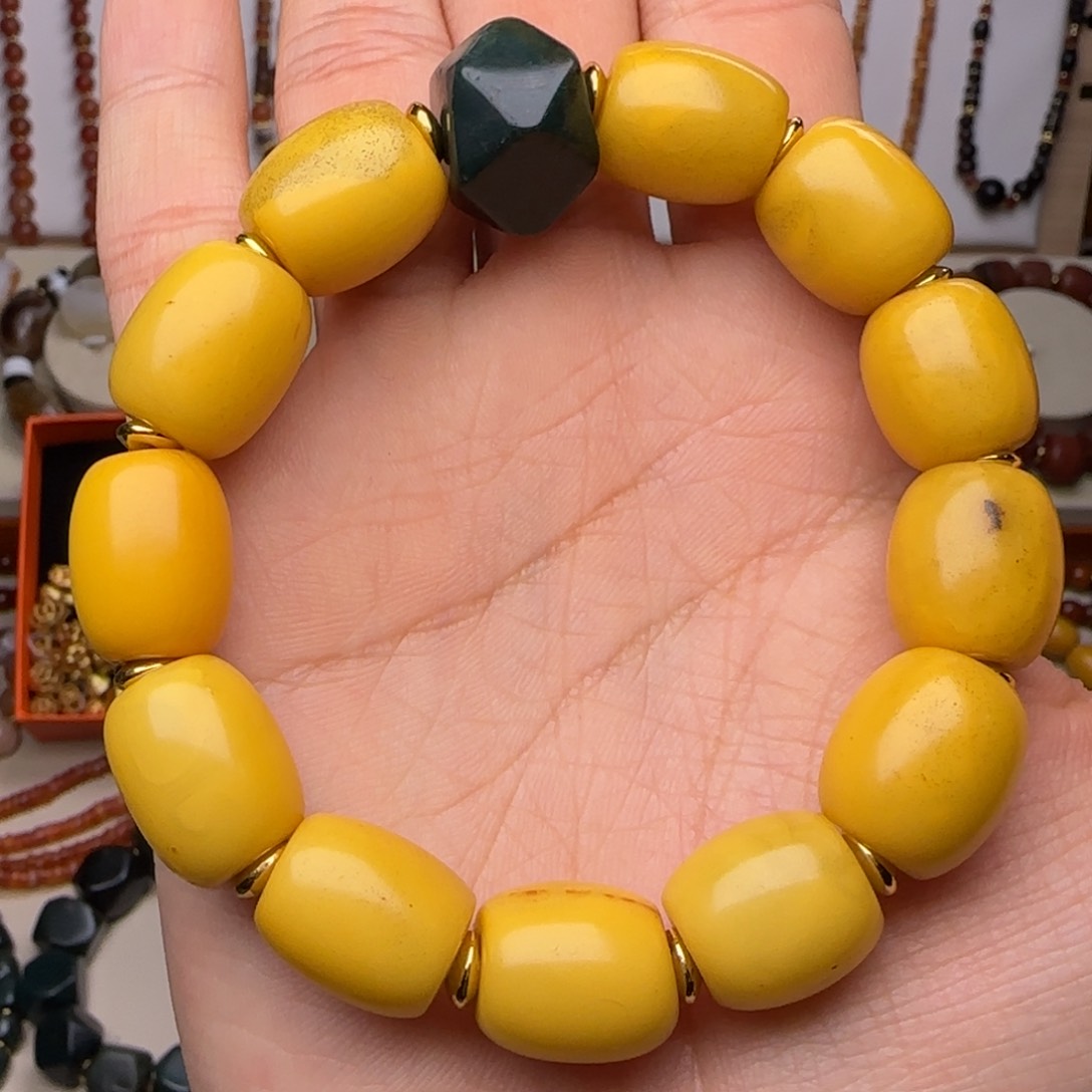 蜜蜡手链未镶嵌gong g j h h g h b h j