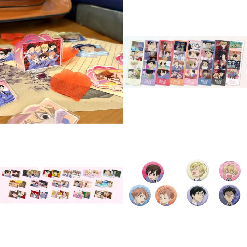 樱兰高校 韩国cafe韩咖立牌/吧唧/光栅卡/明信片合集