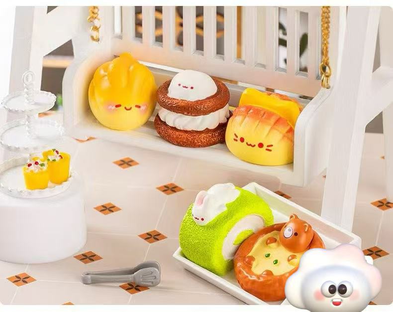 可爱西点点派对面包包