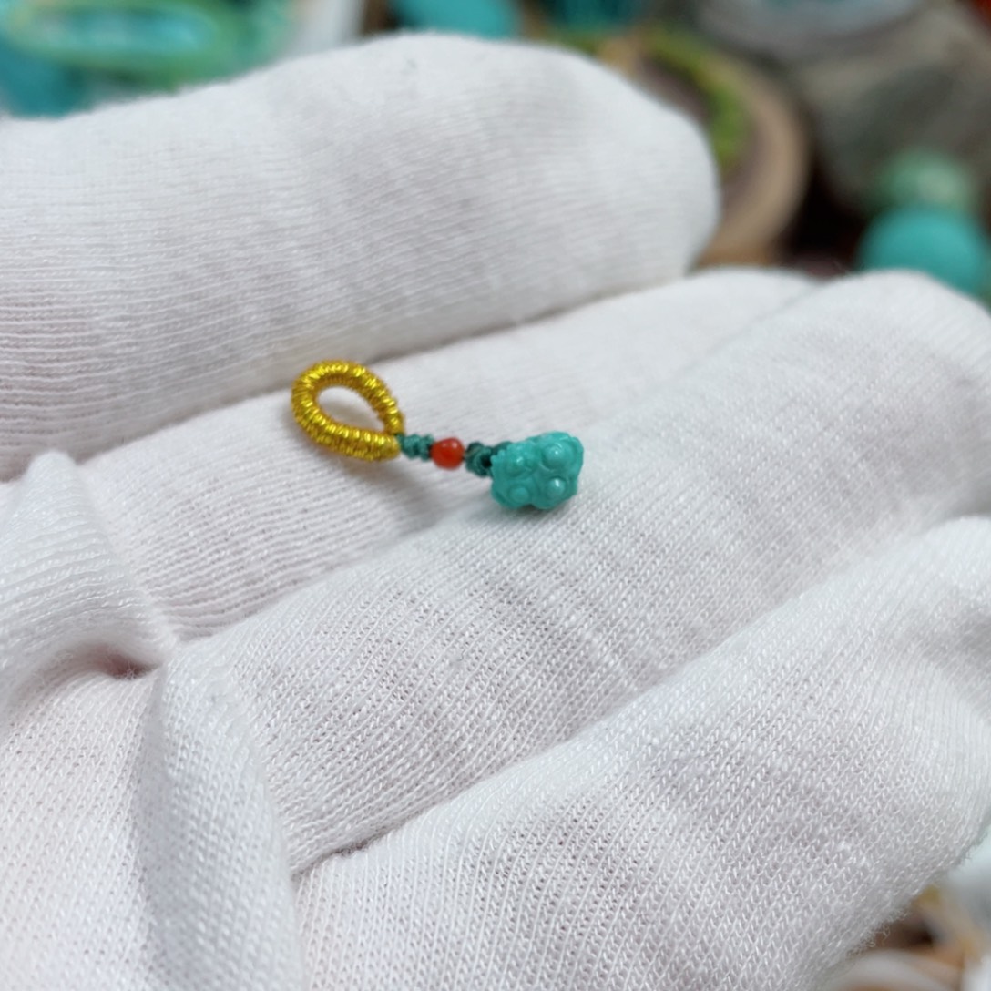 绿松石珠宝奇石未镶嵌