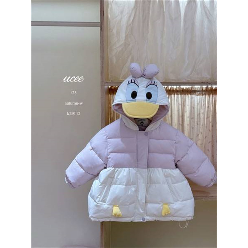 【小萌鸭】釉兮·25冬~女童宝宝可爱超萌小鸭子棉衣棉服外套K29112