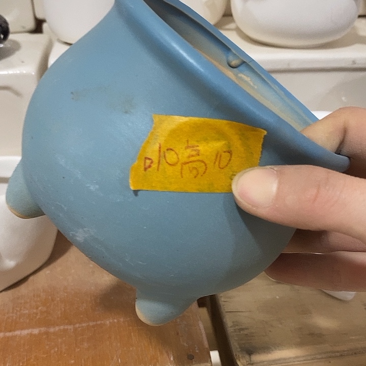 摆件陶凑单满12包邮发有孔