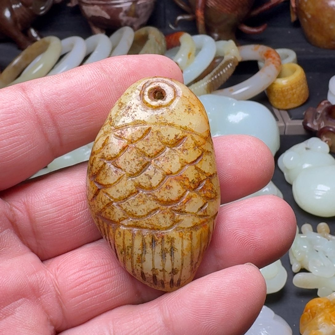 和田玉挂件未镶嵌