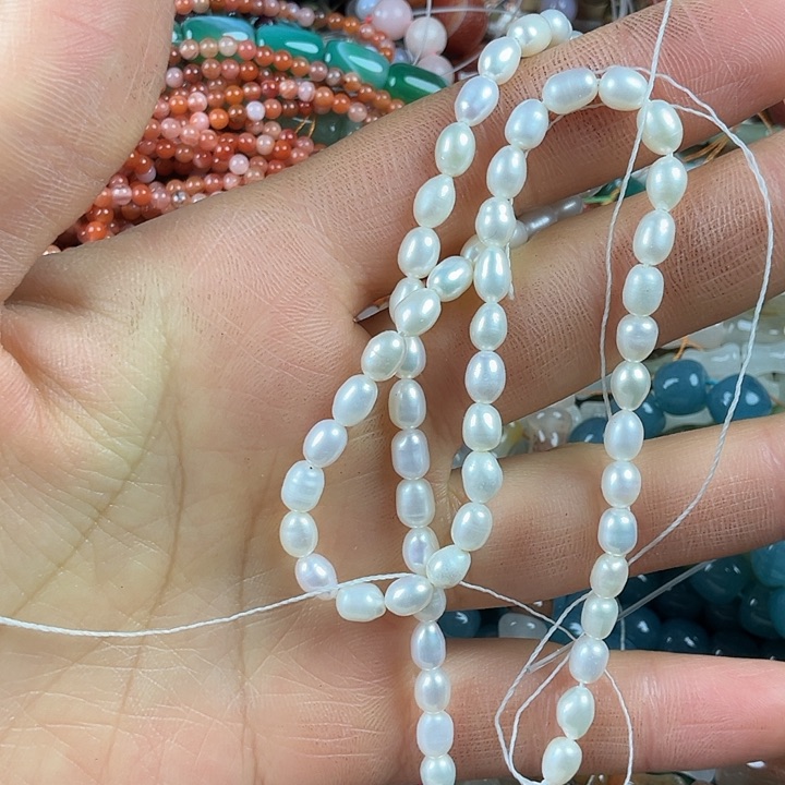 查罗石散珠合金卡4米珠一条