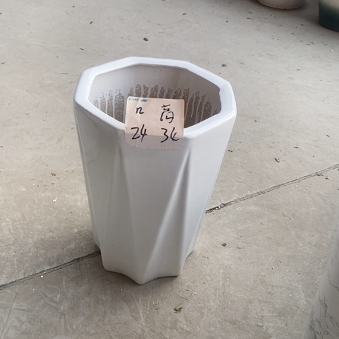 低腰白八方中 口24/34