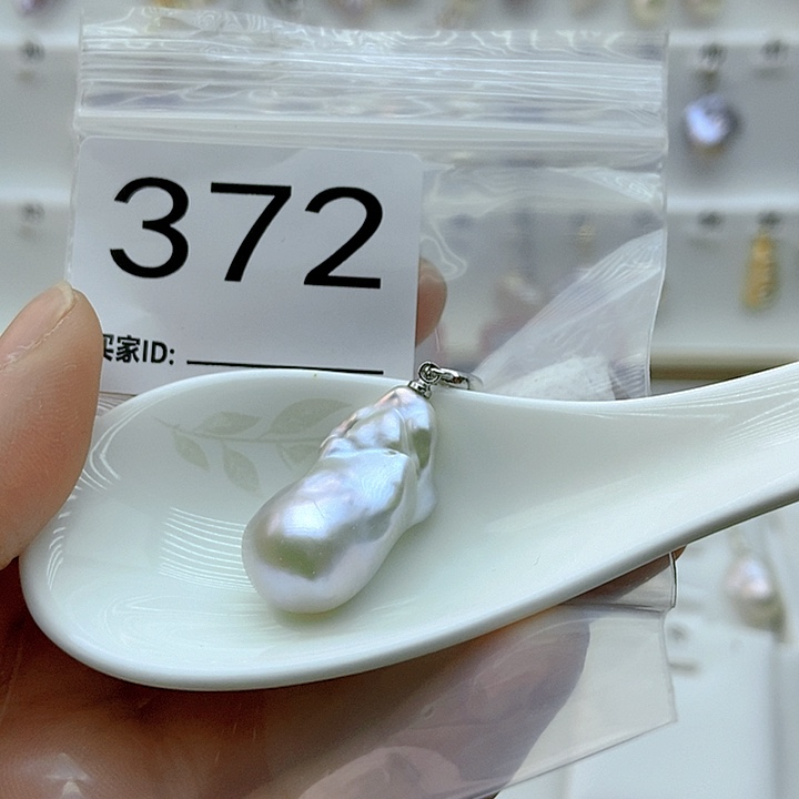 淡水珍珠颈饰银S925镶嵌