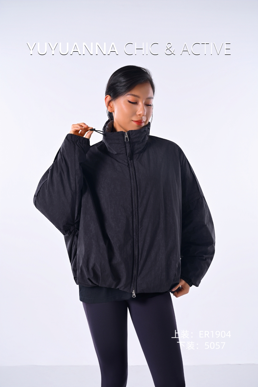 【阿亮甄选】1904飞行羽绒服蝙蝠袖鹅绒