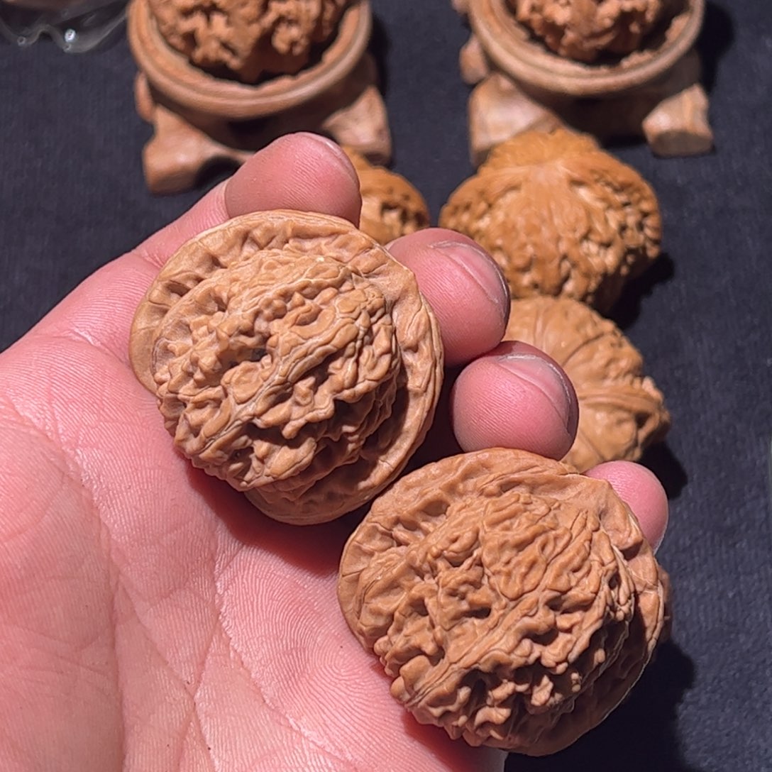 吊坠文玩核桃练手对全品楼子42尺