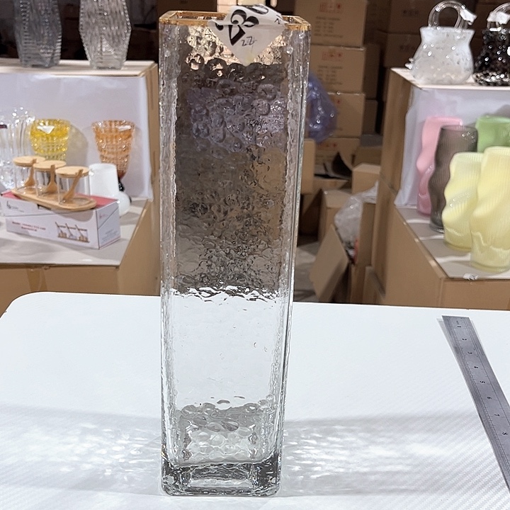 玻璃236高30口7玻璃花瓶嘎嘎好看玻璃花瓶