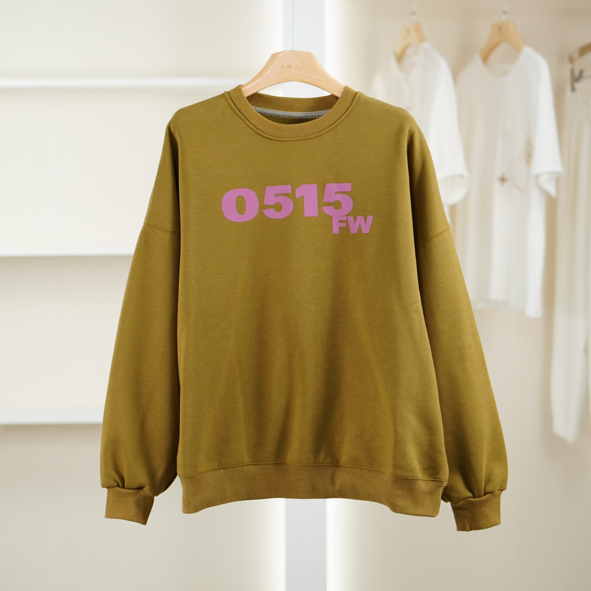 麦迪尚品【文M】51105387 休闲百搭圆领卫衣秋季女装专柜正品