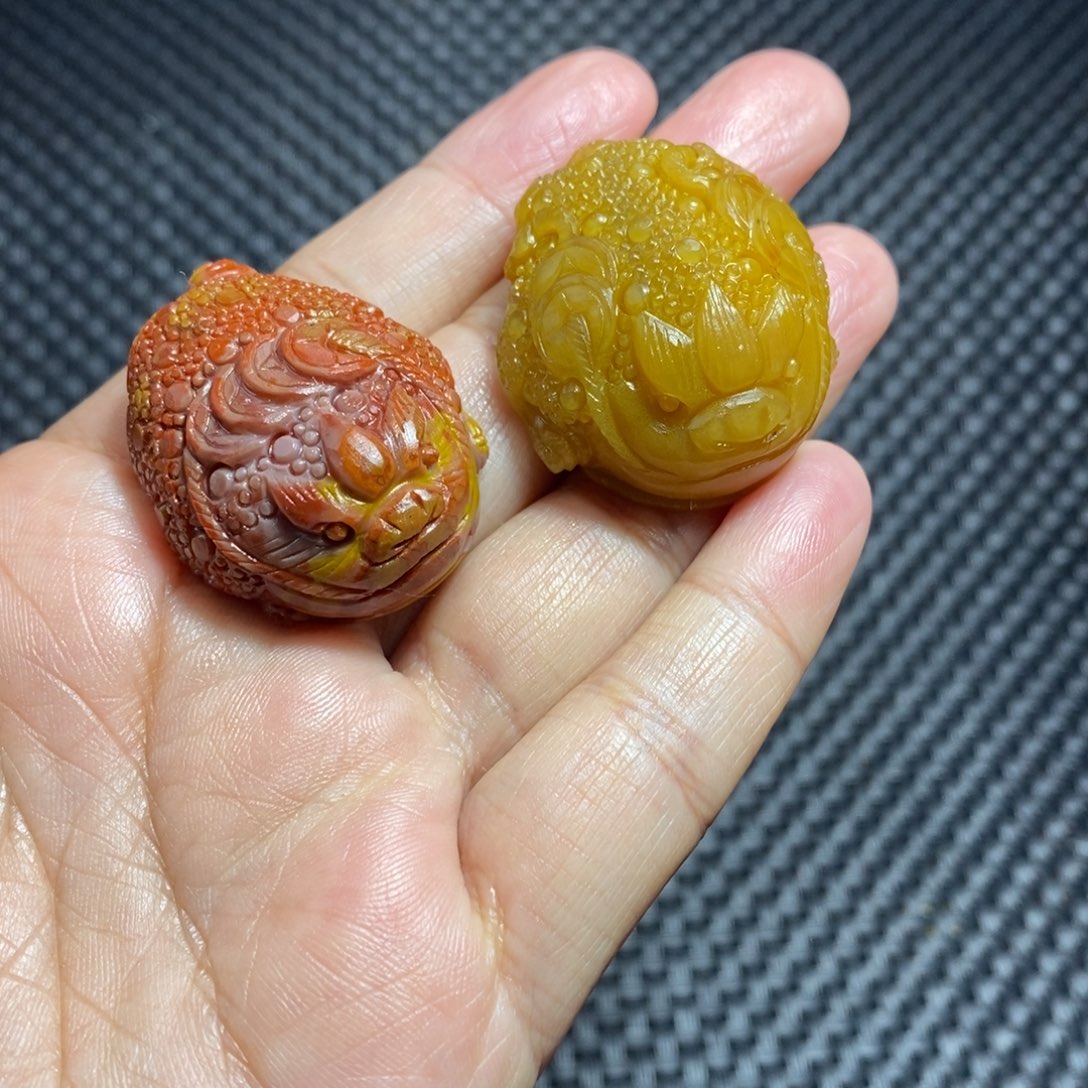 玛瑙/玉髓战国红未镶嵌