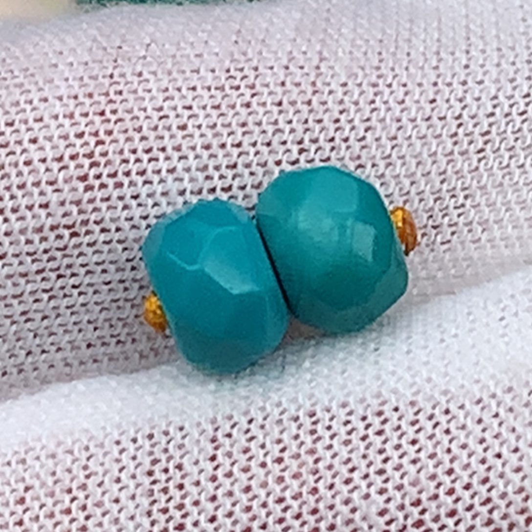 绿松石直径7.9✖️5.8未镶嵌