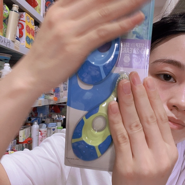 牙刷0～2岁，2支，备注男女