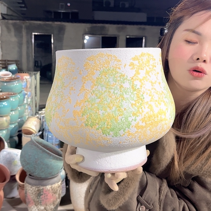 正品口22高25花盆