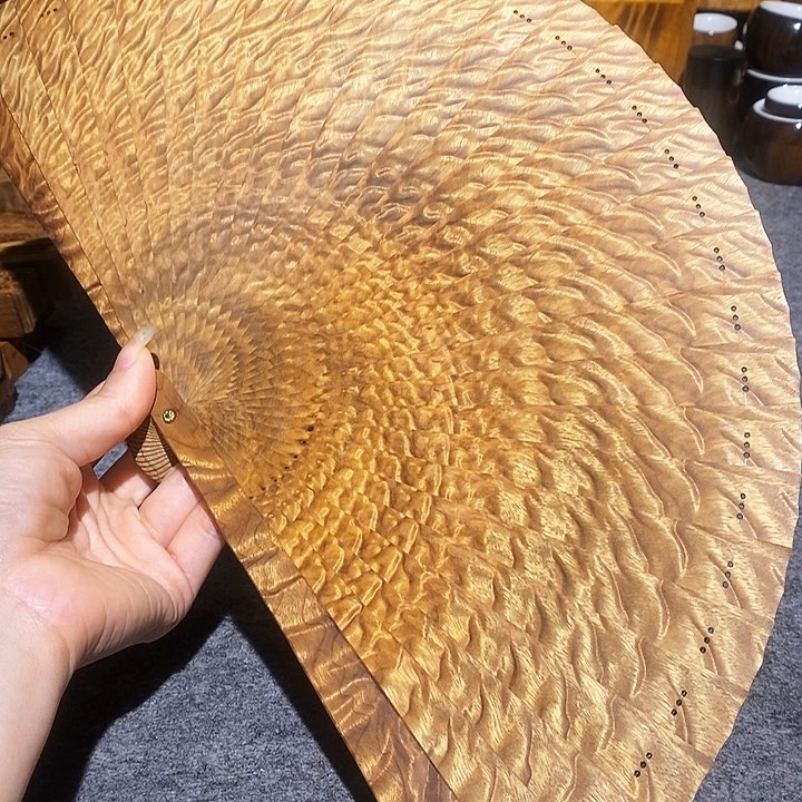 金丝楠2***哥金丝楠扇子21