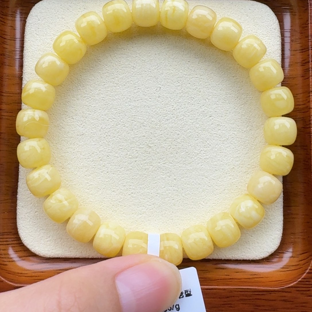 琥珀手链未镶嵌蜜蜡手串