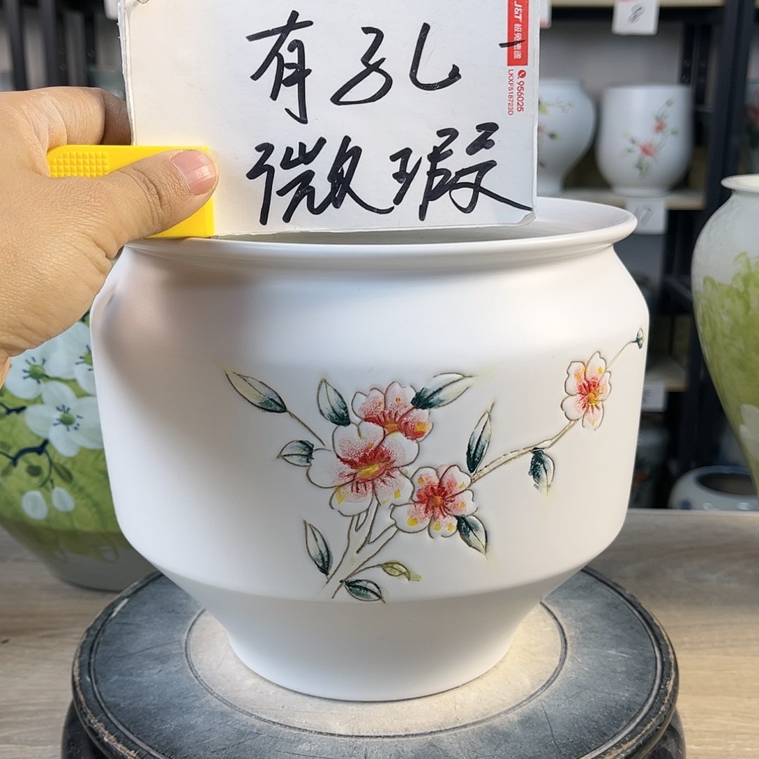 罐1xc景德镇陶瓷花盆