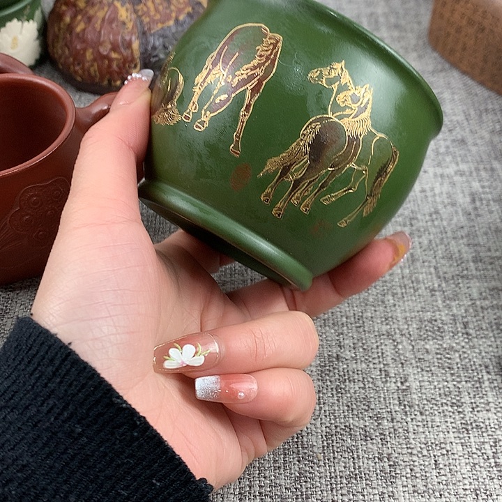 紫砂茶杯高端主人杯