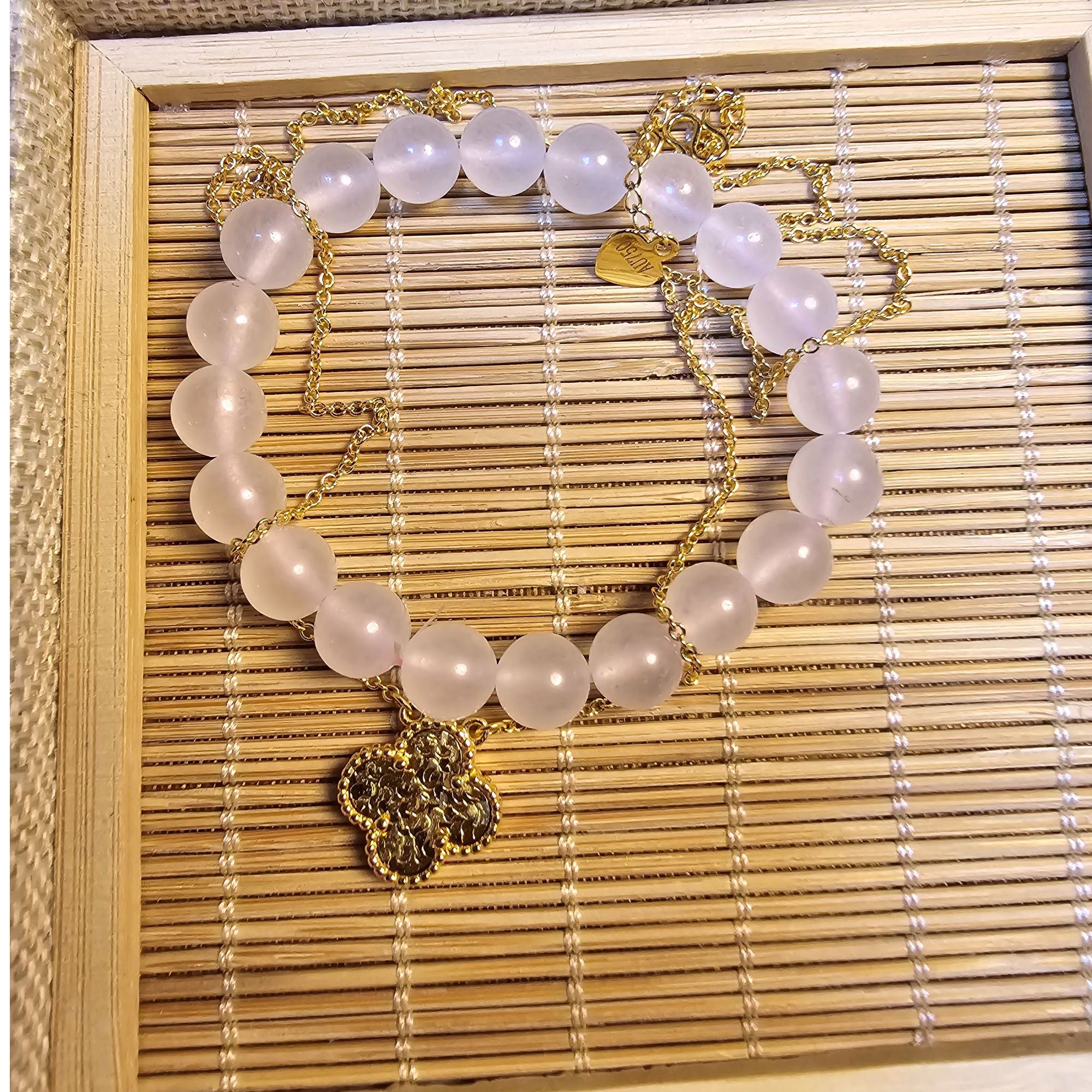 【小雨好物】四叶草碎碎冰项链