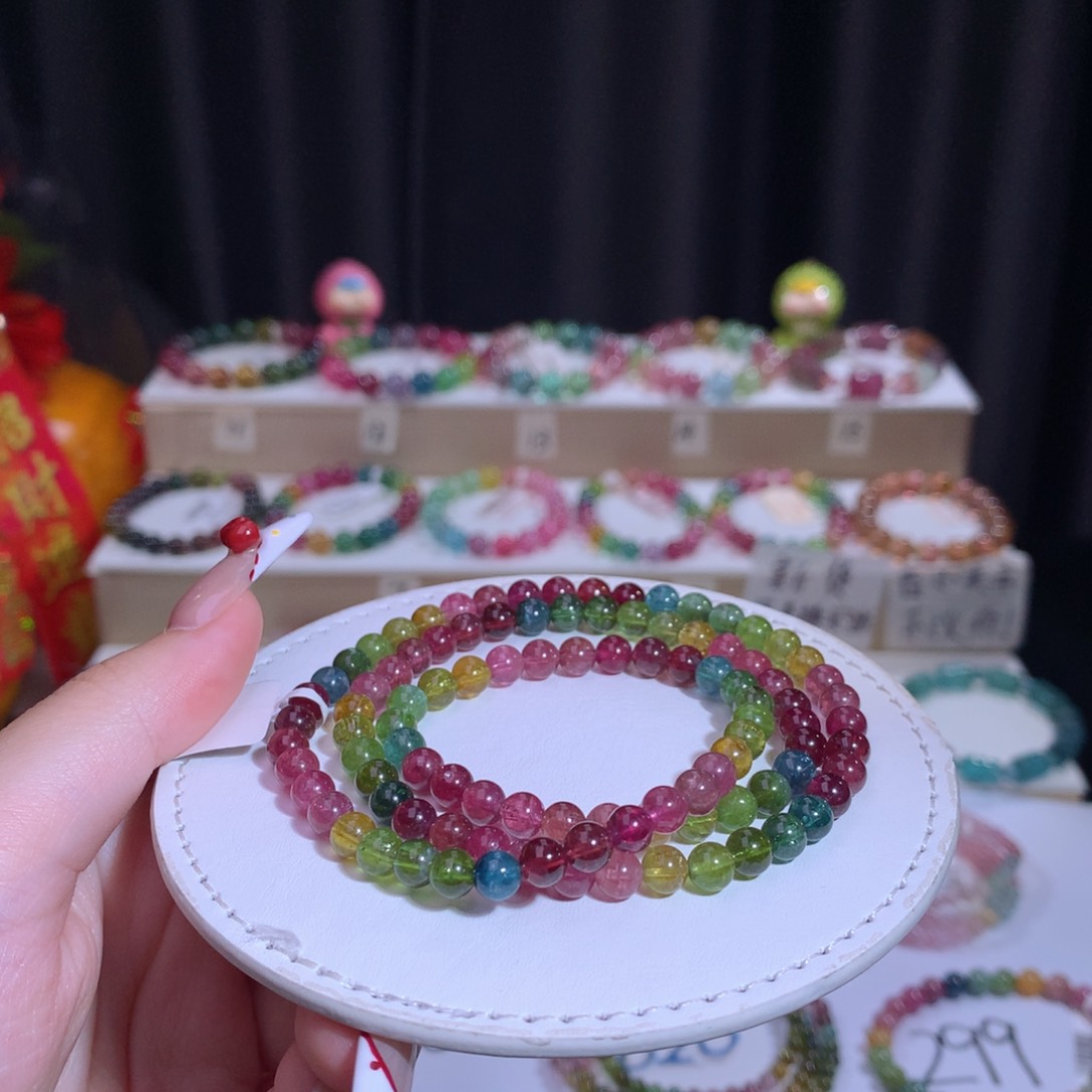 碧玺手链未镶嵌碧玺