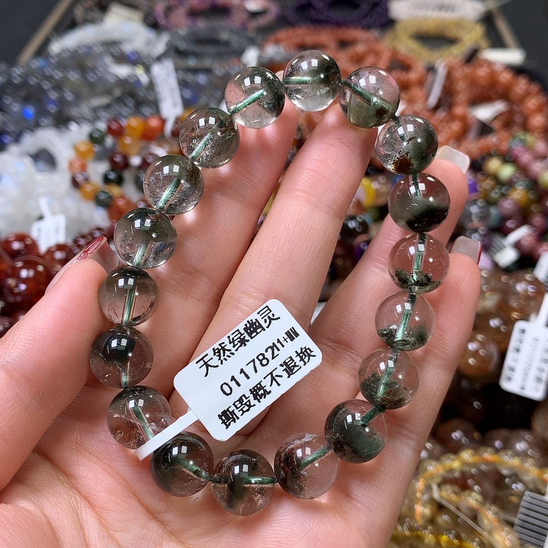 水晶手链未镶嵌，