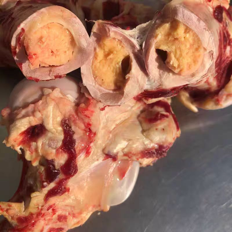 青藏牦牛肉牛棒骨切小块发货顺丰空运