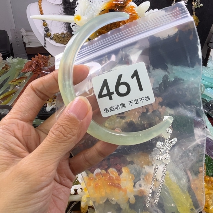 未镶嵌岫玉发饰听****改