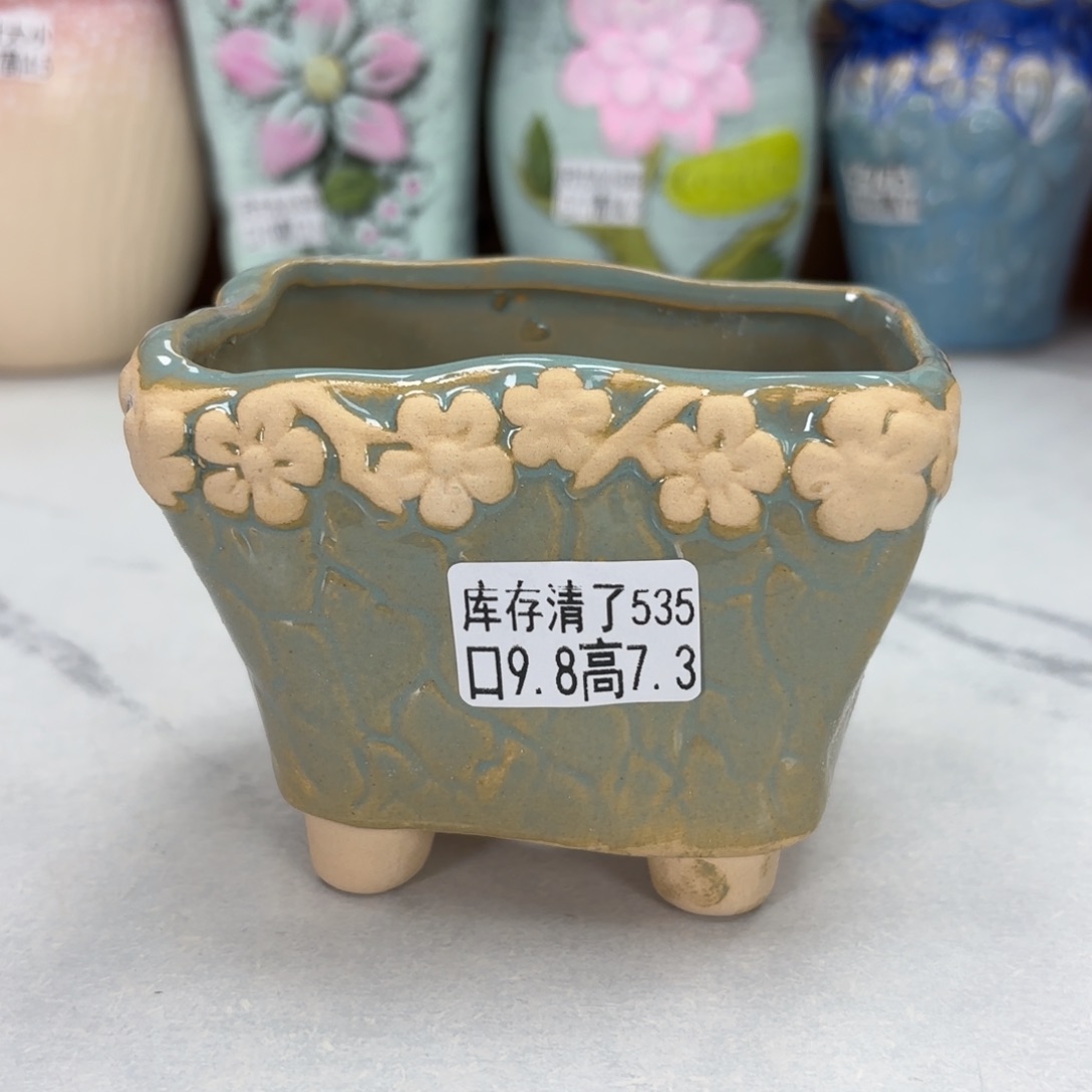 @夏西陶瓷花盆@@5532