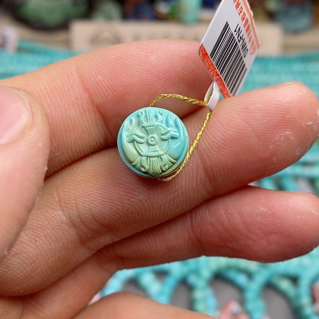 绿松石珠宝奇石未镶嵌