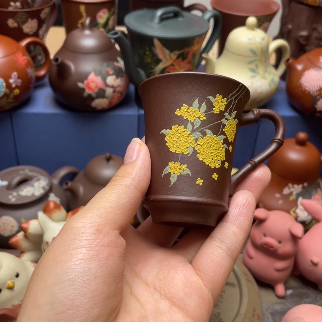 茶杯紫砂紫砂主人杯60cc