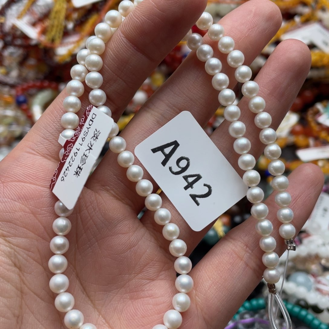 未镶嵌手串淡水珍珠