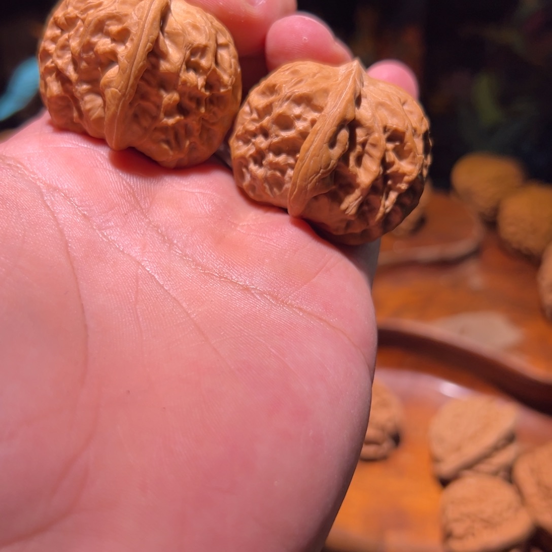 吊坠文玩核桃34全品野狼小异形