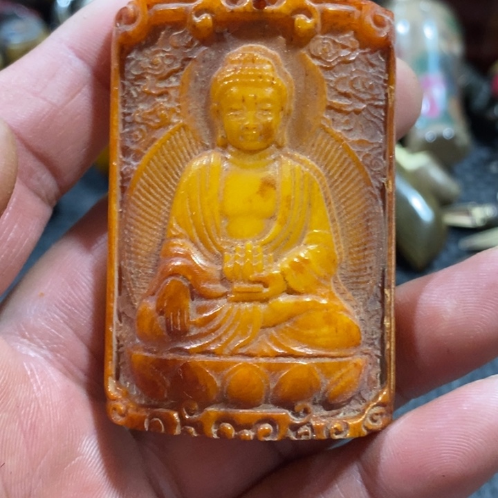 滴血莲花菩提吊坠