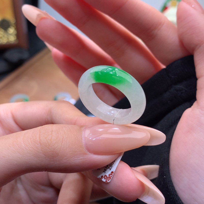 【闪购商品】未镶嵌戒指翡翠14-15