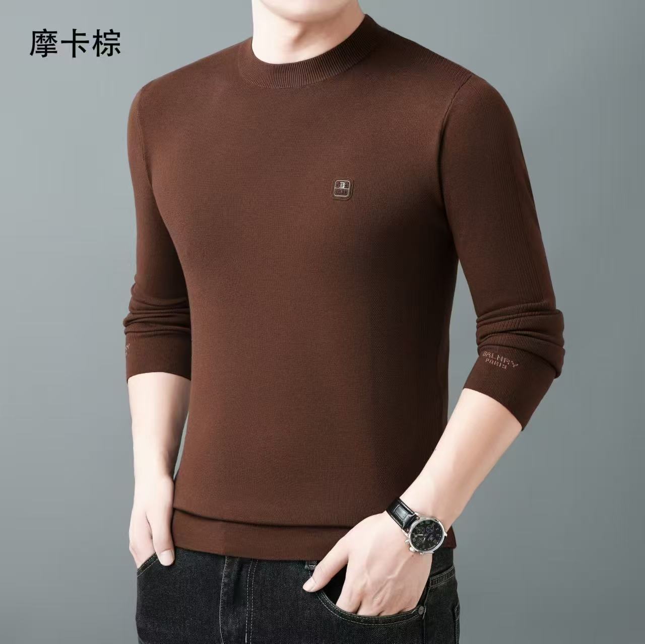 男士秋冬时尚长袖毛衣8721