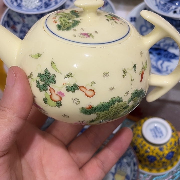 摆件陶景德镇陶瓷主人杯23